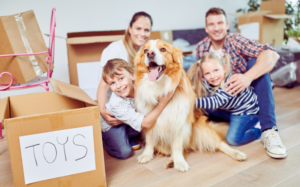 moving with kids